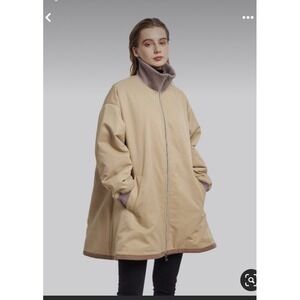 dept anonym Cape Coat‎ Oversized A-silhouette Tan Size M
